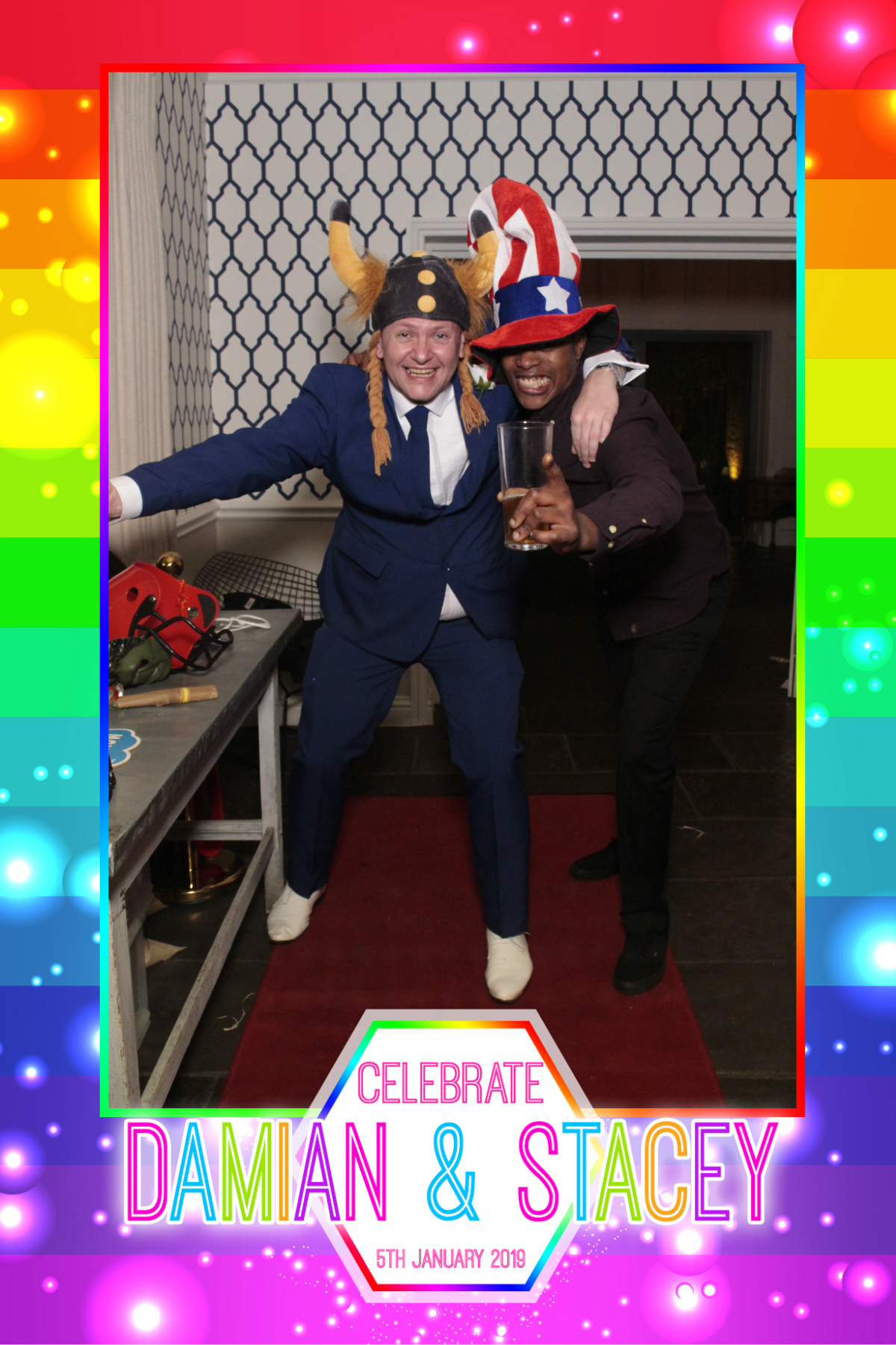 Damian and Stacey's Wedding | View more photos from the event at gallery.myphotoboothexperience.co.uk/u/MyPhotoBoothExperienceLtd/Damian-and-Staceys-Wedding